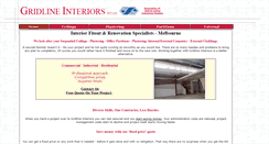 Desktop Screenshot of gridlineinteriors.com.au